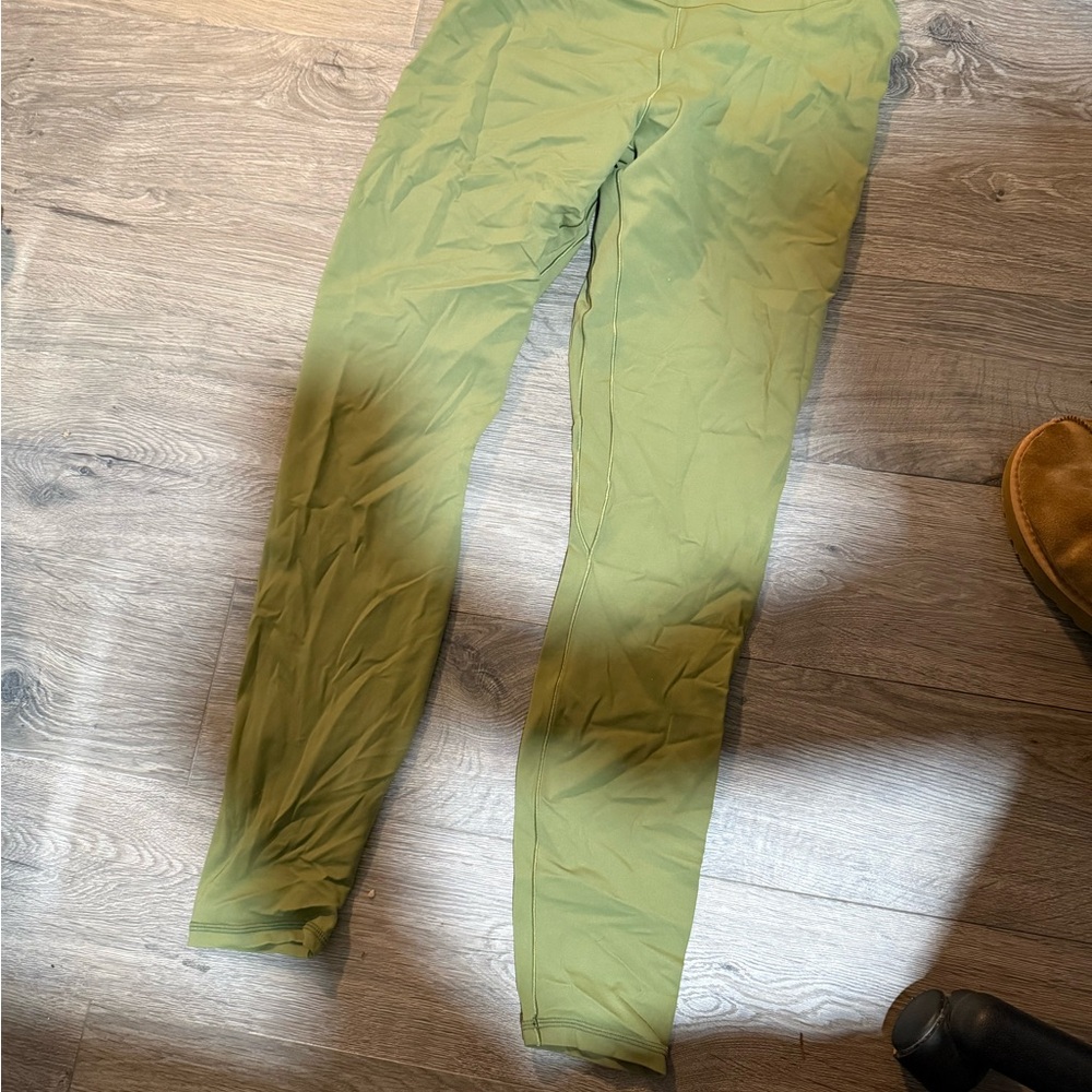 Olive Green Women's Leggings